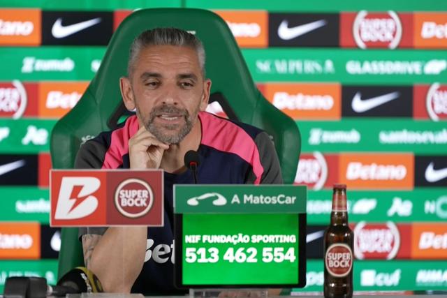 Sporting tem mais jogadores em dúvida para o Tondela e Rui Borges até se ri