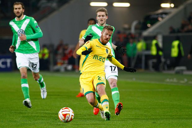 Oriol Rosell com a camisola do Sporting