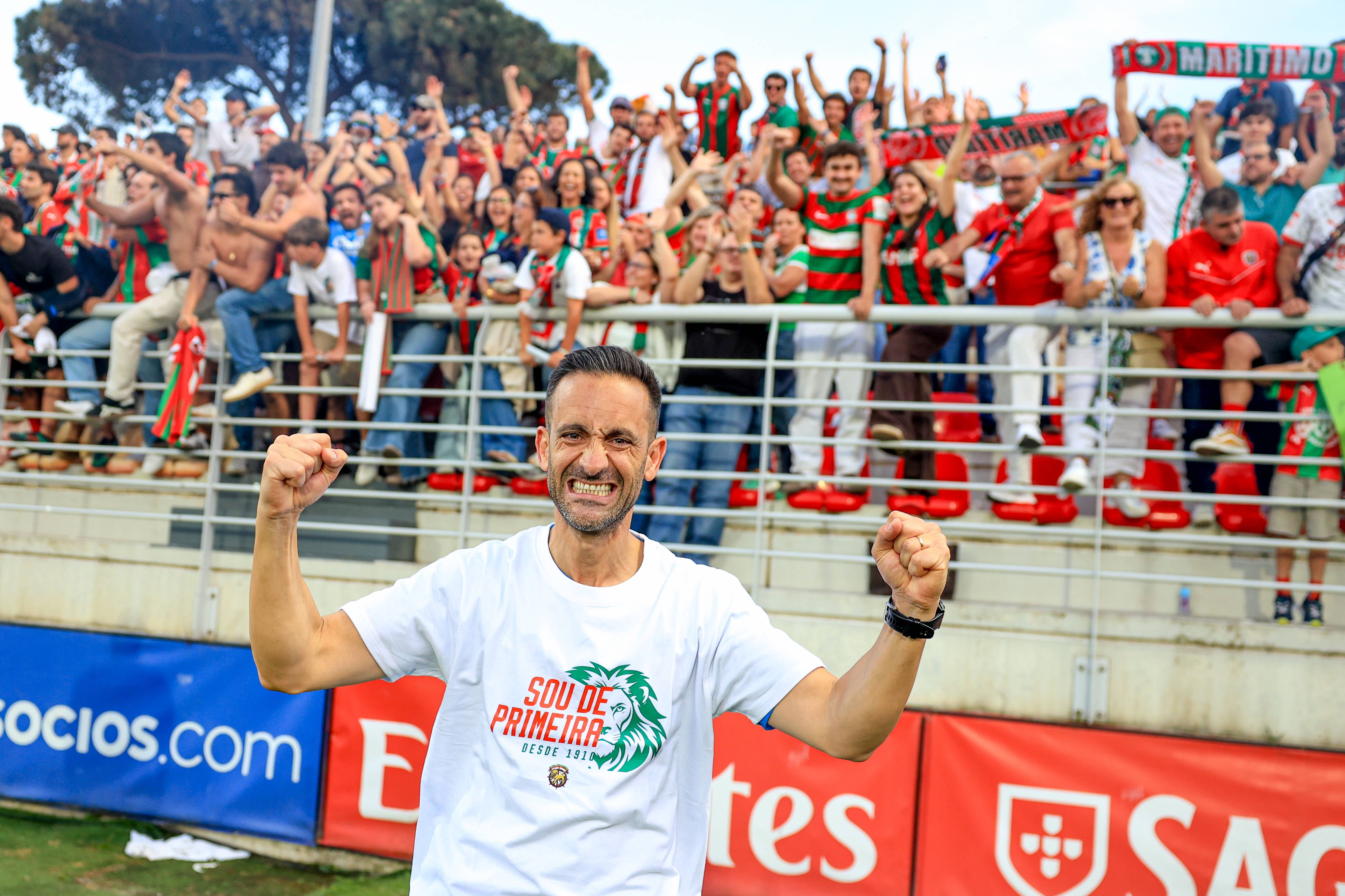 Miguel Moita ajudou o Marítimo a regressar ao principal escalão do futebol português e ainda ambiciona conquistar o título da Liga 2