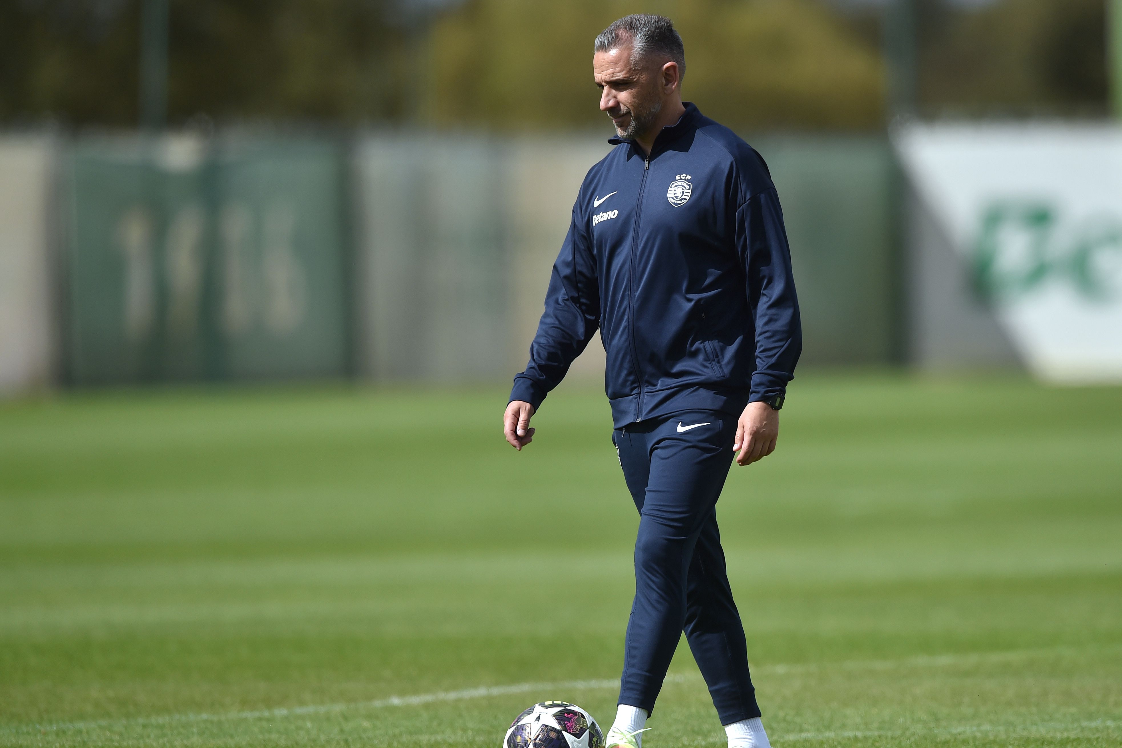 Rui Borges, treinador do Sporting - Foto: MIGUEL NUNES