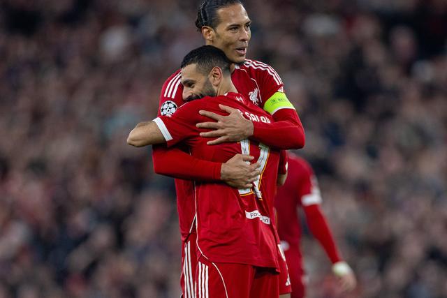Van Dijk e Salah