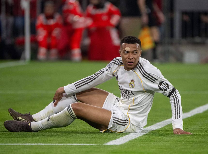 Kylian Mbappé tem estado lesionado (IMAGO)