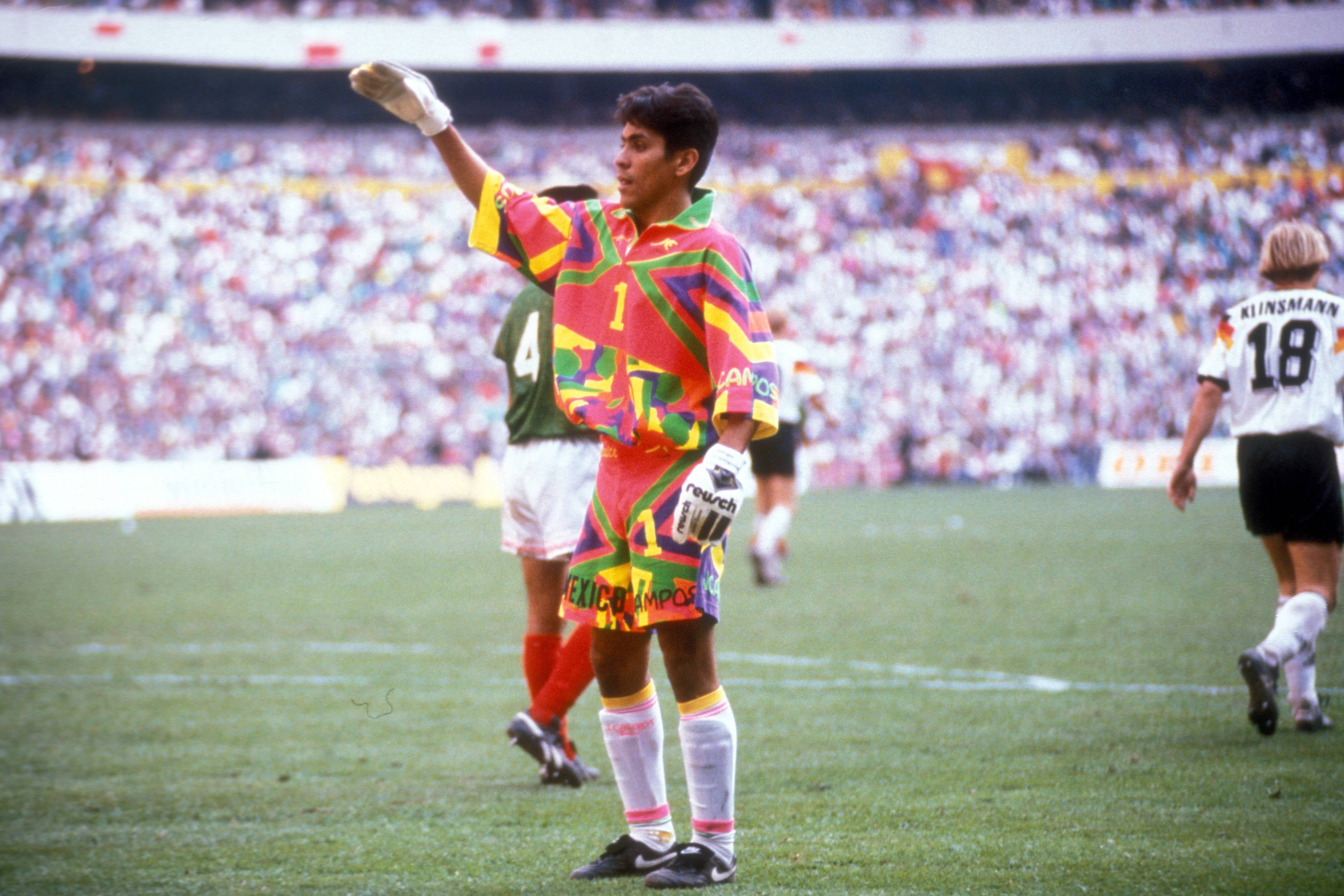Jorge Campos em 1993 - foto: Imago