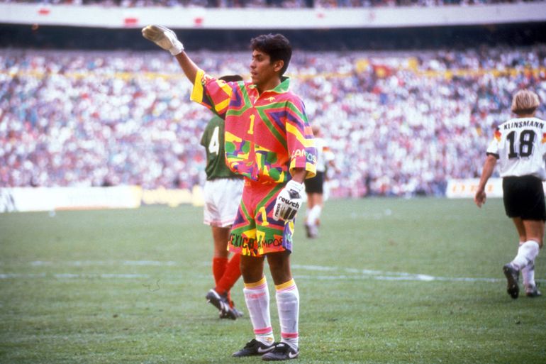 Jorge Campos em 1993 - foto: Imago
