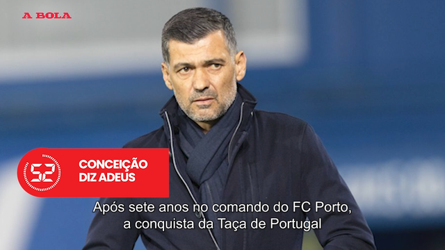 A Bola em 59 segundos: O adeus de Conceição e Sporting ataca Ioannidis