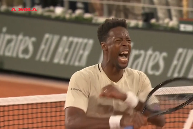 Monfils mostrou garra para chegar à segunda ronda em Paris