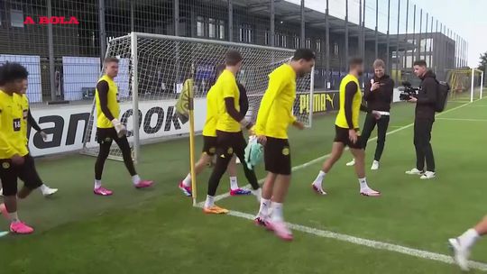 Dortmund prepara final da Liga dos Campeões