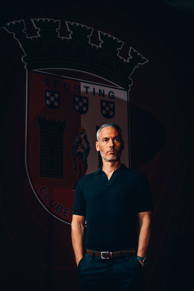 Carlos Vicens é o novo treinador do SC Braga. Foto: SC BRAGA