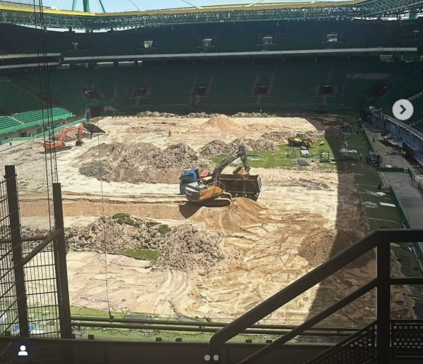 Sporting: veja como está o relvado de Alvalade
