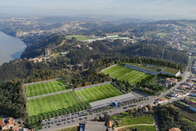 A maquete da futura Academia para a formação