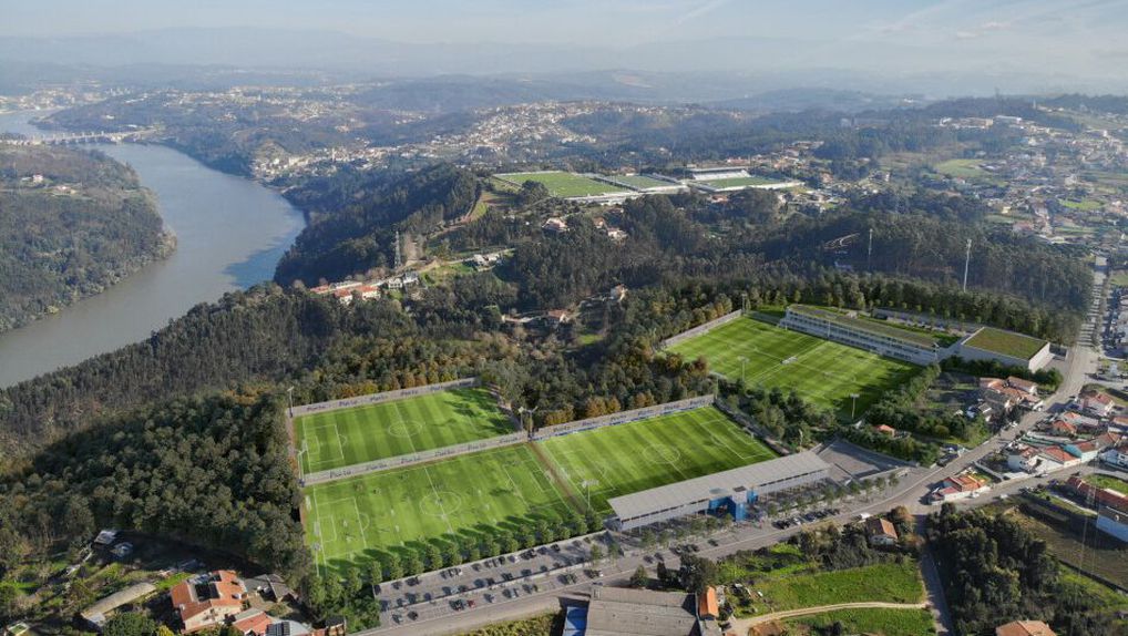 A maquete da futura Academia para a formação