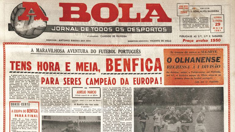 Neste dia em 1961: Benfica estava ali mesmo à beira da história