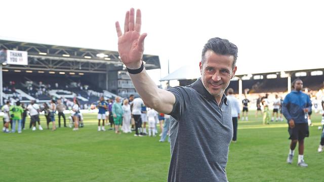 Marco Silva terminou a quinta temporada no Fulham — Foto: IMAGO