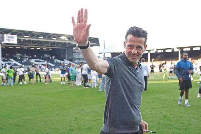 Marco Silva terminou a quinta temporada no Fulham — Foto: IMAGO
