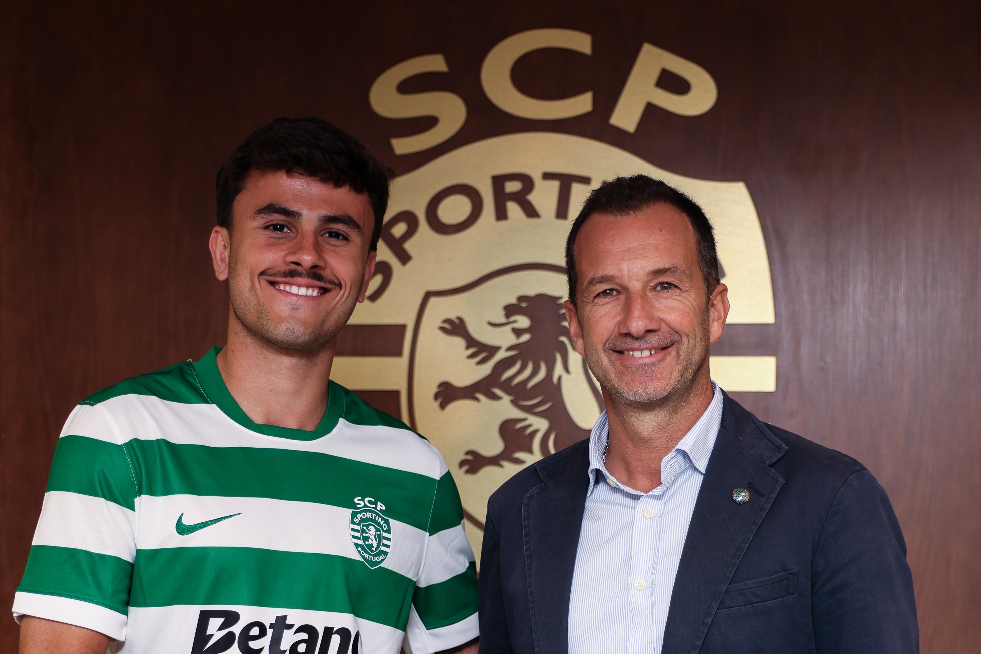 Pedro Lima foi oficializado - Foto: SPORTING CP