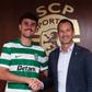 Pedro Lima foi oficializado - Foto: SPORTING CP