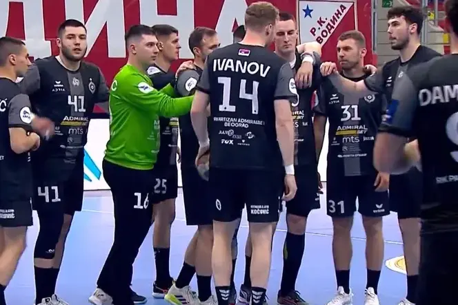 Partizan ganhou por 20-0 devido à flata de comparência dos rivais. Foto X/RTS