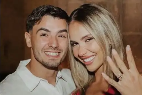 'Ela disse que sim': Brahim Díaz anuncia noivado com Luz Méndez (fotos)