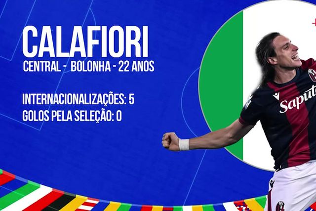 «Vê-se o lateral-esquerdo que Calafiori foi no central que hoje é»