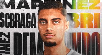 SC Braga oficializa chegada de Gabriel Martínez