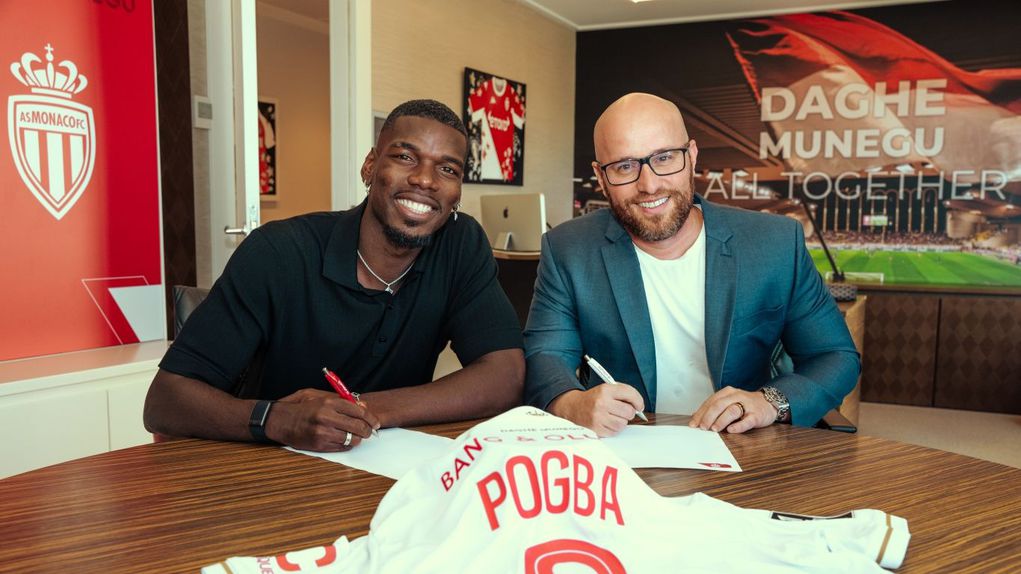 Pogba assina pelo Mónaco