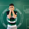 Manuel Lamúria, ponta de lança de 17 anos, assinou contrato profissional. Foto Sporting