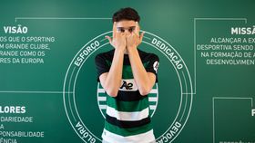 Sporting: tem Harder como referência e assinou contrato profissional