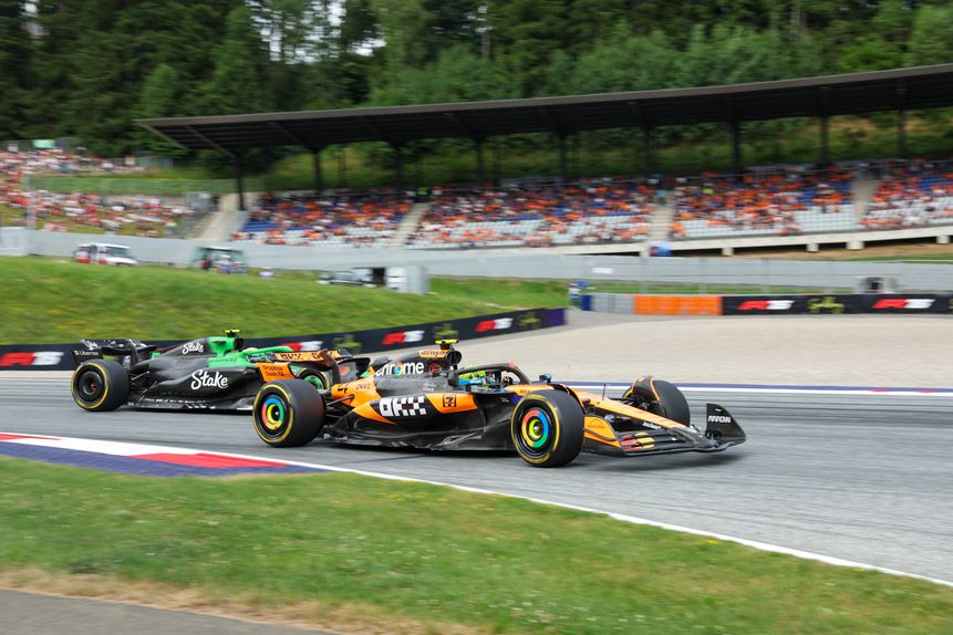 Lando Norris em Spielberg