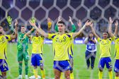 Ronaldo a festejar com a camisola do Al Nassr