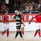 A desilusão de Taynan, após o Sporting ter sido derrotado pelo Benfica no Jogo 4 da final