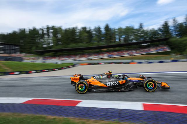 Fórmula 1: Norris liderou última sessão de treinos na Áustria