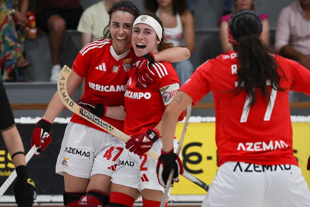 Benfica vence título feminino de hóquei em patins