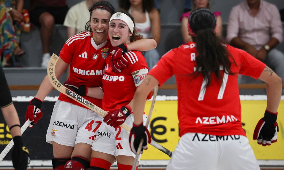 Benfica vence título feminino de hóquei em patins