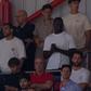 Manu Silva, Dahl, Pavlidis, Tiago Gouveia, Samuel Soares e António Silva nas bancadas do Pavilhão da Luz - Frame Canal 11