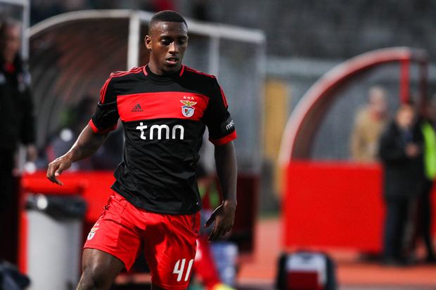 Lionel Carole ao serviço do Benfica B, em 2012/13