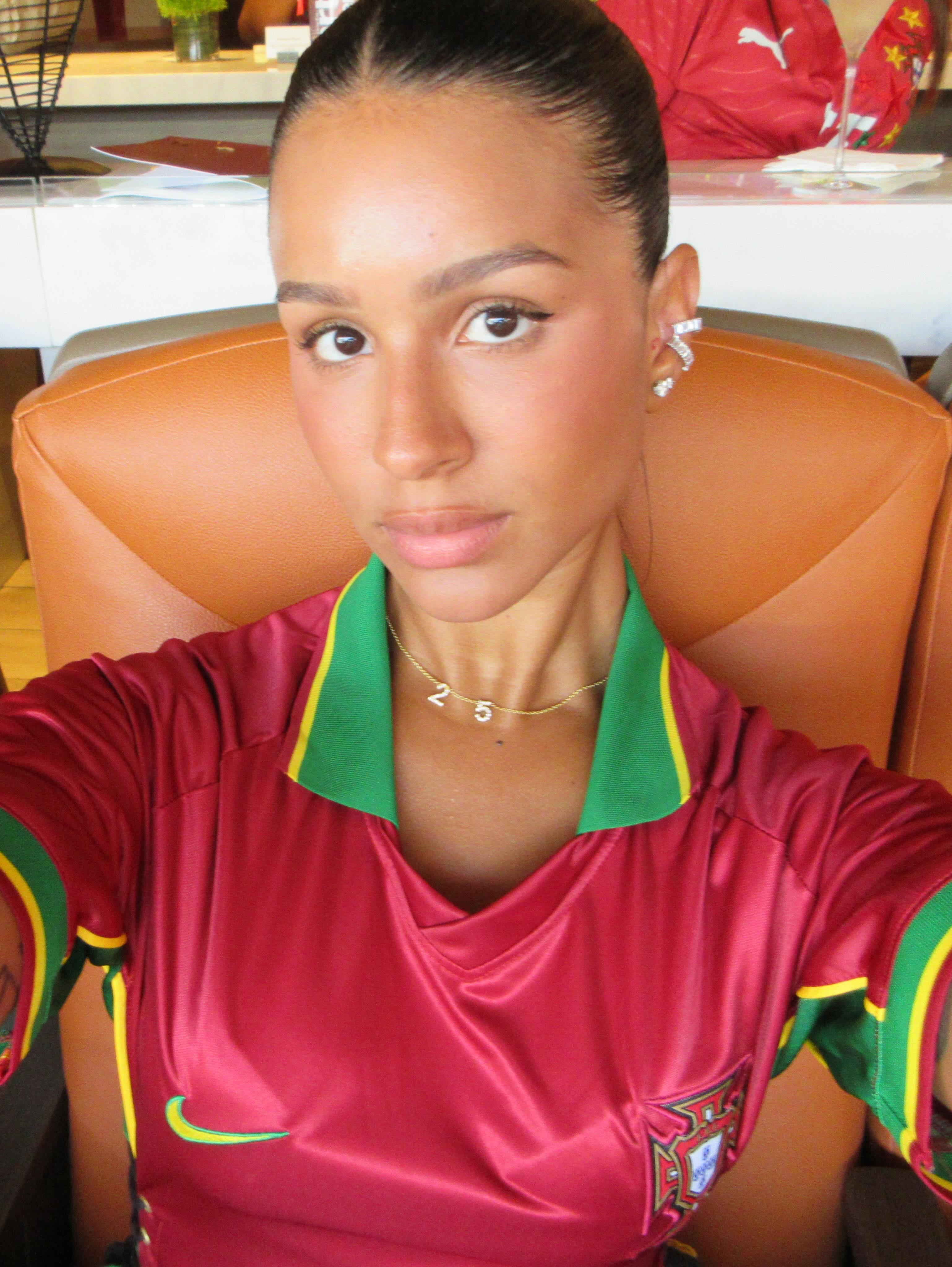 Thalyta Silva, companheira de Nuno Mendes