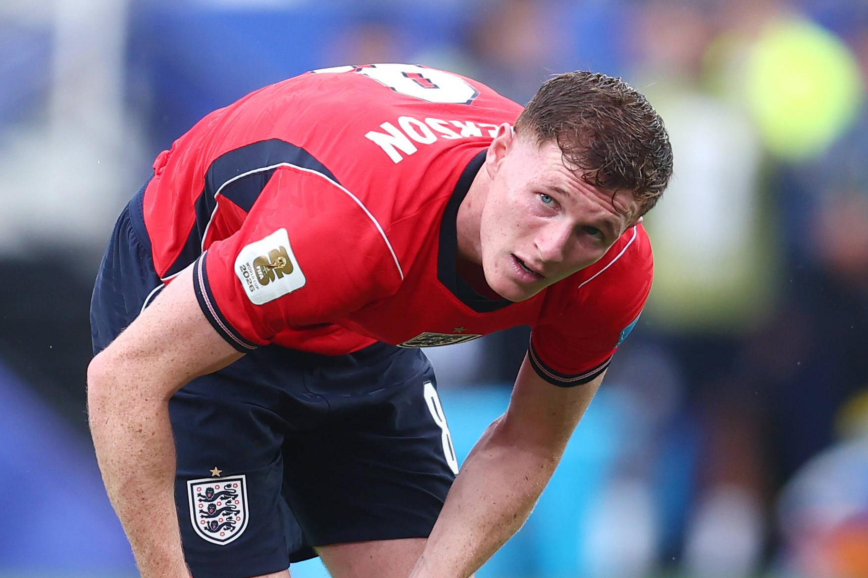 Elliot Anderson ao serviço de Inglaterra