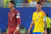 Cristiano Ronaldo e James Rodríguez lado a lado
