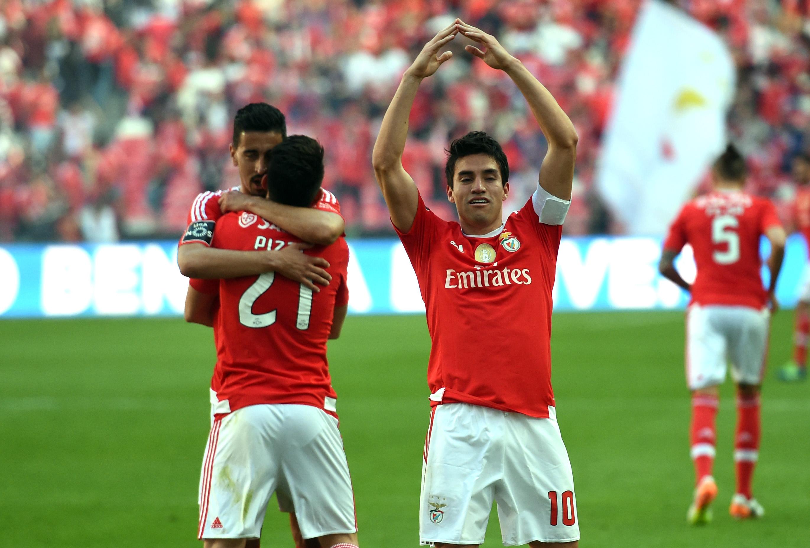 Gaitán deixou o Benfica pelo Atlético Madrid em 2016/17 - Foto: A BOLA/Miguel Nunes