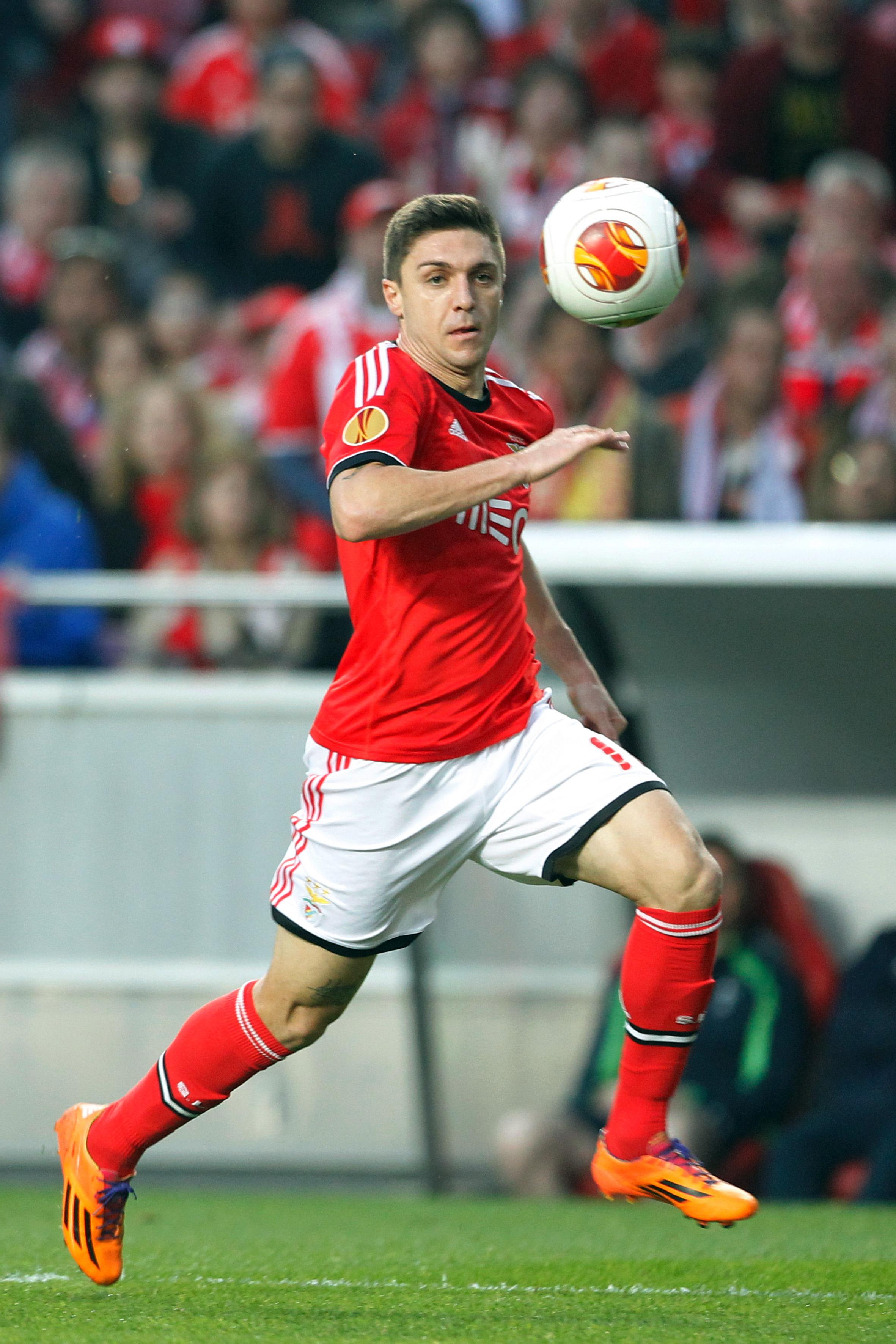 Siqueira, depois de jogar no Benfica em 2013/14, por empréstimo do Granada, rumou na época seguinte ao Atlético Madrid - Foto: A BOLA/Rui Raimundo