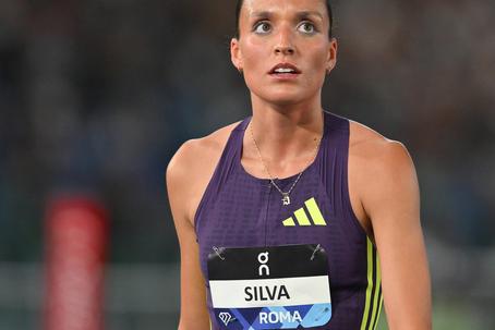 Patrícia Silva, filha do ex-atleta Rui Silva, brilhou na Liga Diamante em Paris. IMAGO