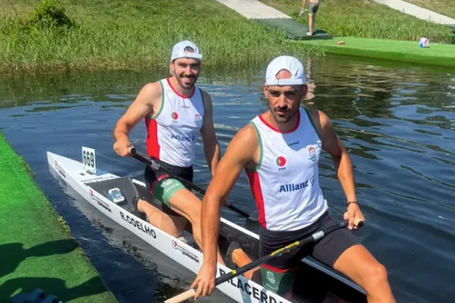 Ricardo Coelho e Rui Lacerda - Foto: Federação Portuguesa de Canoagem