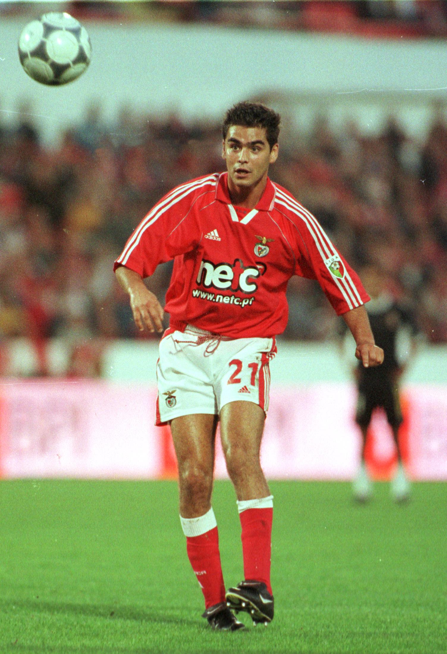 Dani trocou o Benfica pelo Atlético Madrid em 2000/01 - Foto: A BOLA
