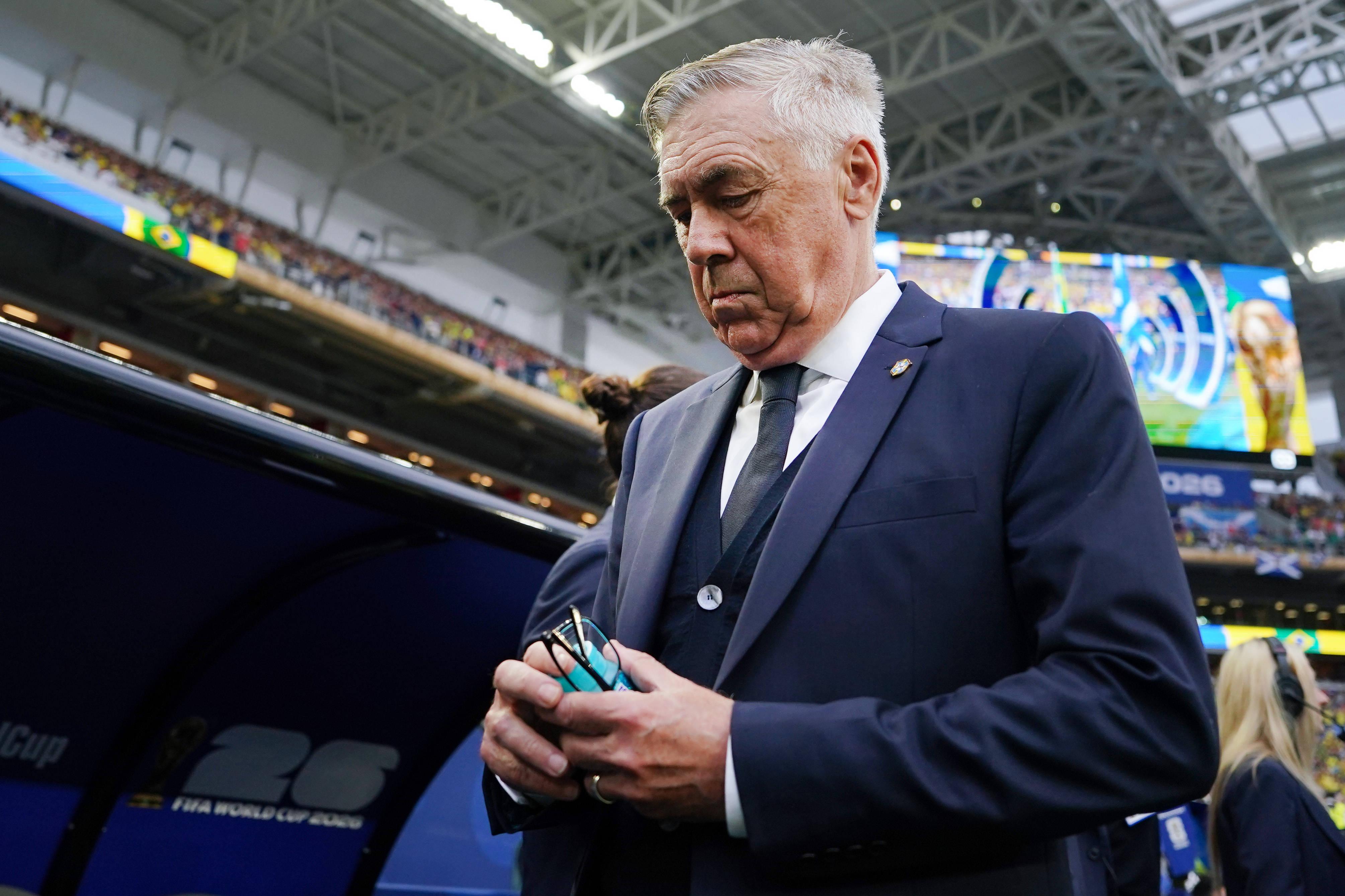 Carlo Ancelotti, selecionador do Brasil