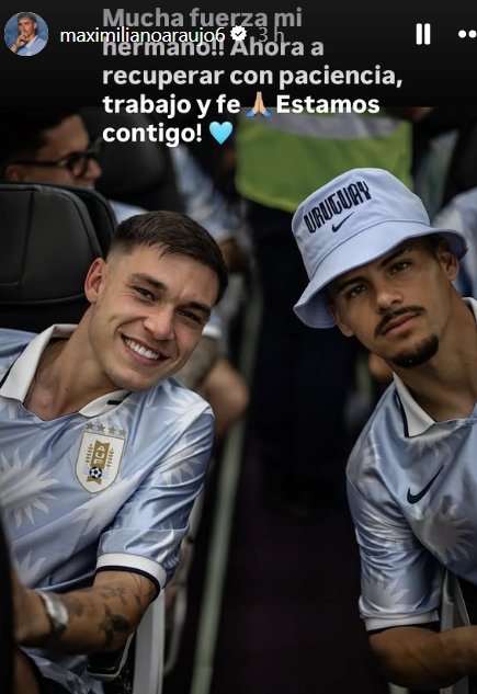 A mensagem de Maxi Araújo para Manu Ugarte