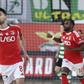 André Coelho marcou um dos golos da 'negra' que valeu o bicampeonato ao Benfica, diante do Sporting -