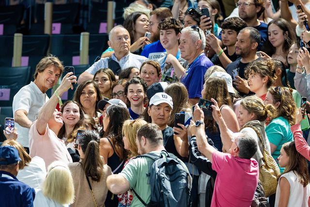 Vídeo: até Tom Cruise foi ver Simone Biles em Paris 2024