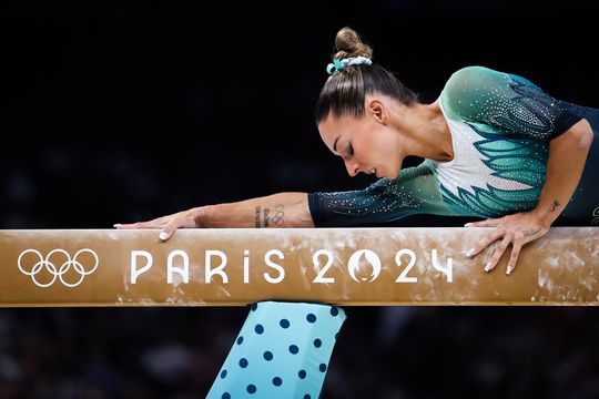 «Tive sorte de viver na Era da Simone Biles, estar numa final olímpica com ela…»