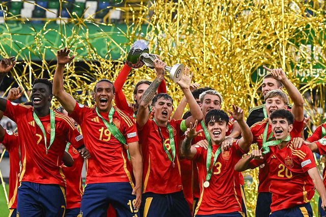 Espanha derrota a França e vence o Euro sub-19