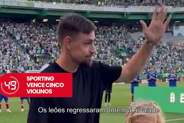 A BOLA em 59 segundos: despedida de Coates e apresentação de Benfica e FC Porto